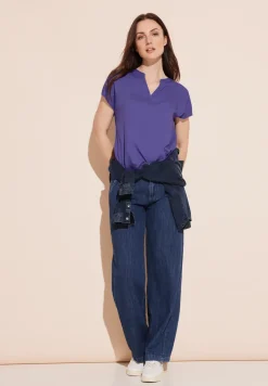 Blouse met mouwaanzet
