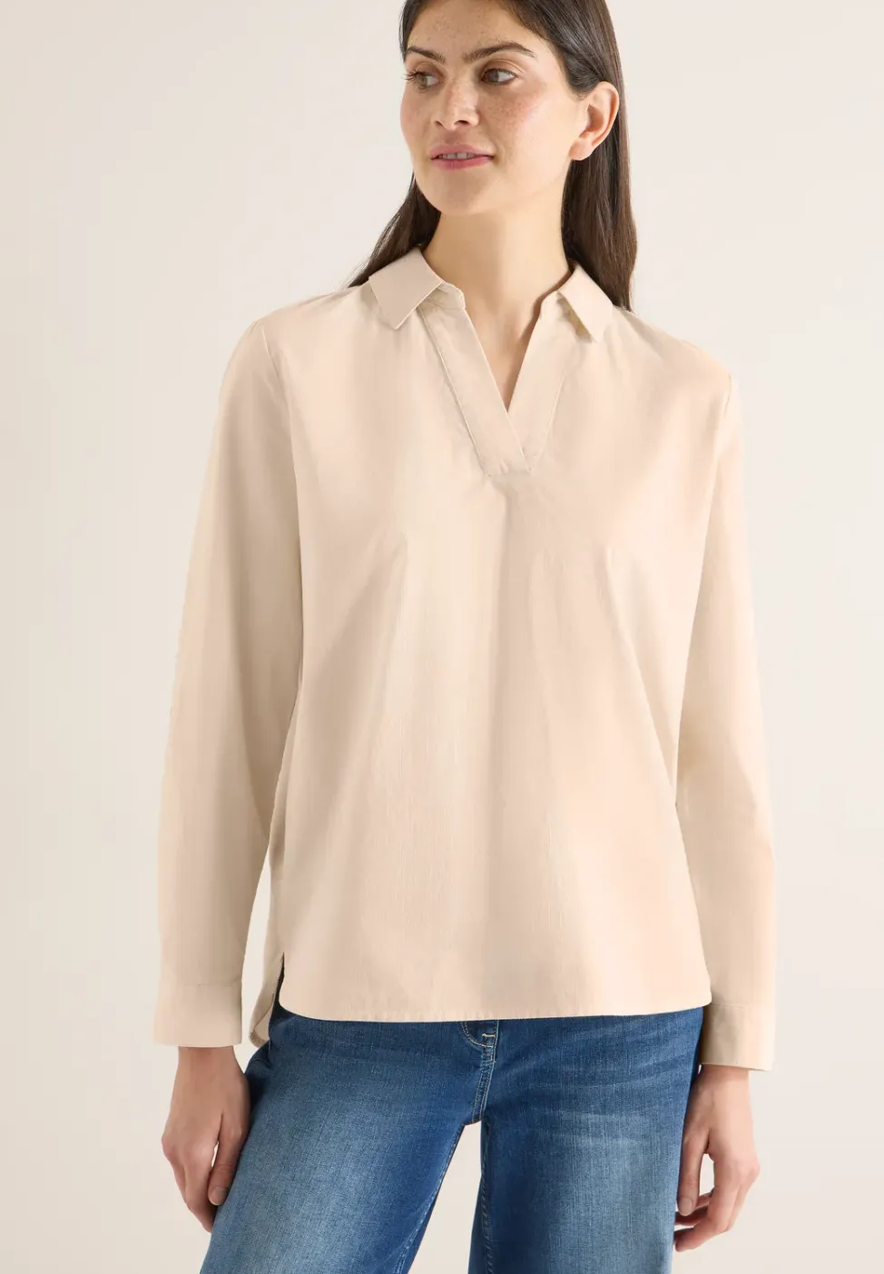 Blouse met omslag