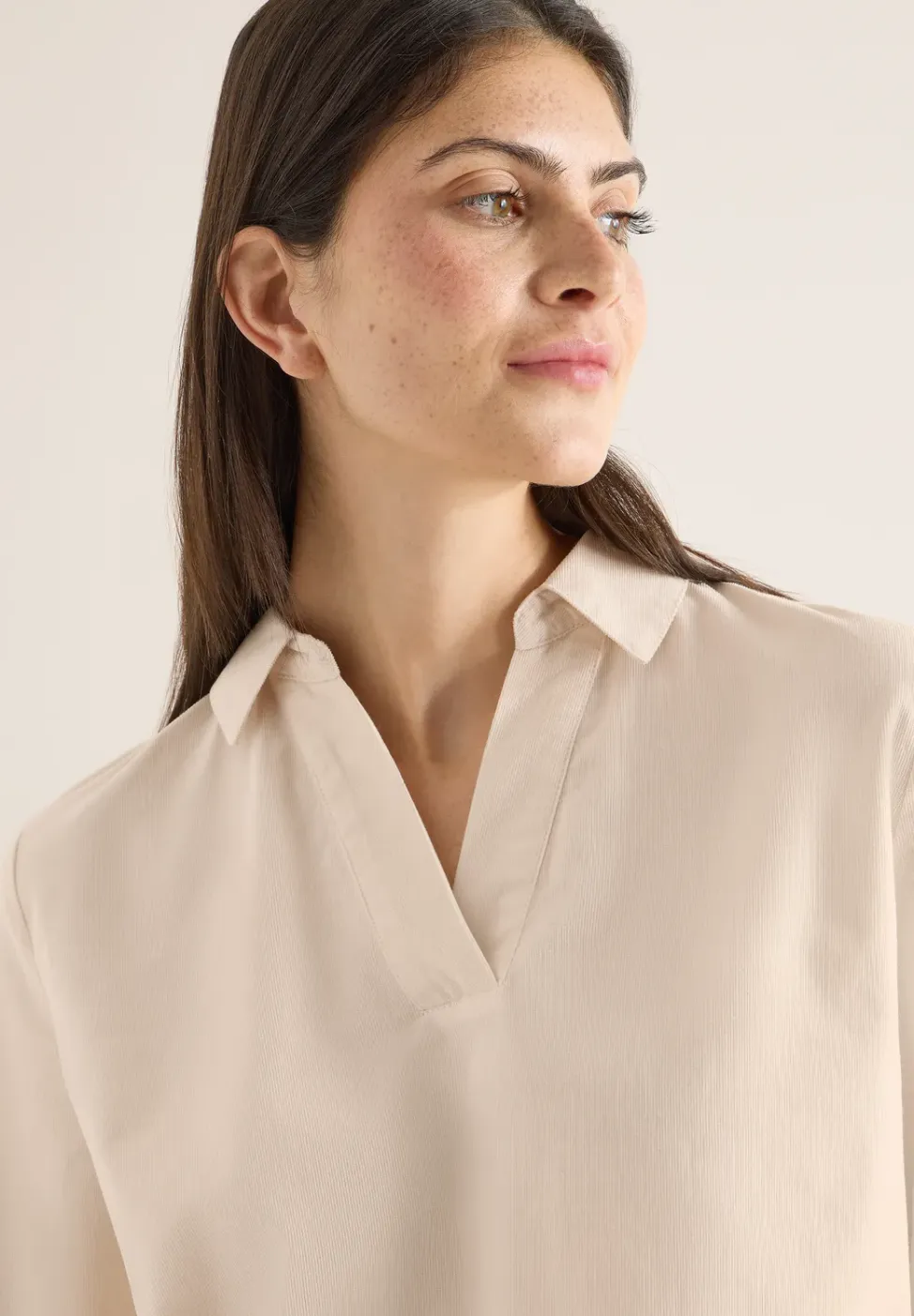 Blouse met omslag