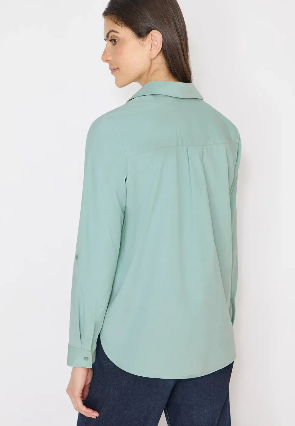 Blouse met omslag