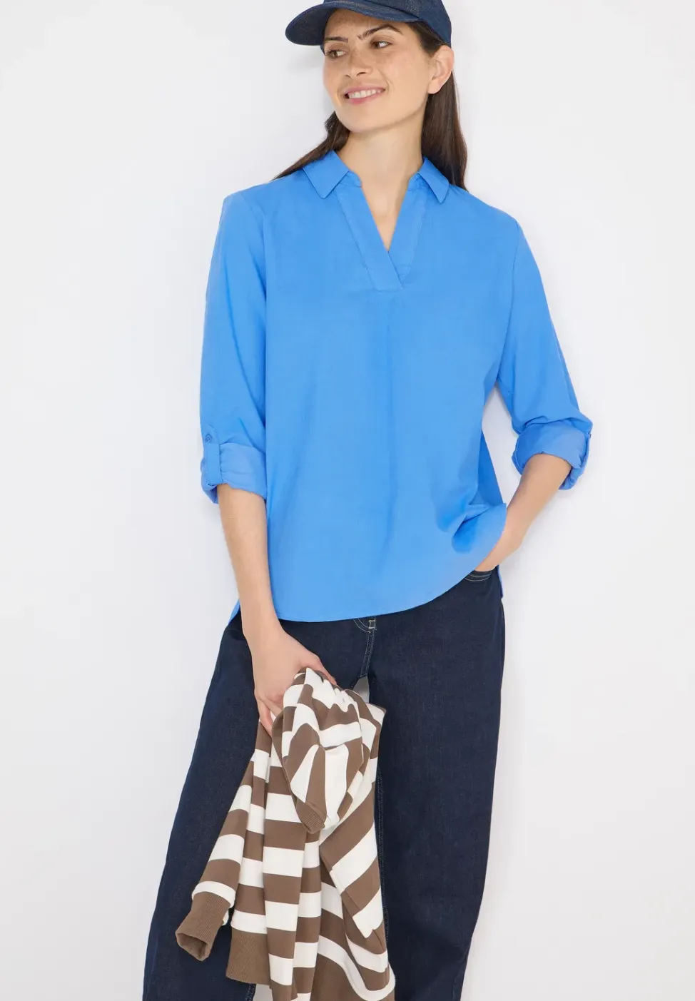 Blouse met omslag