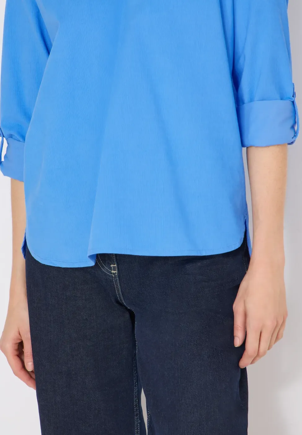 Blouse met omslag