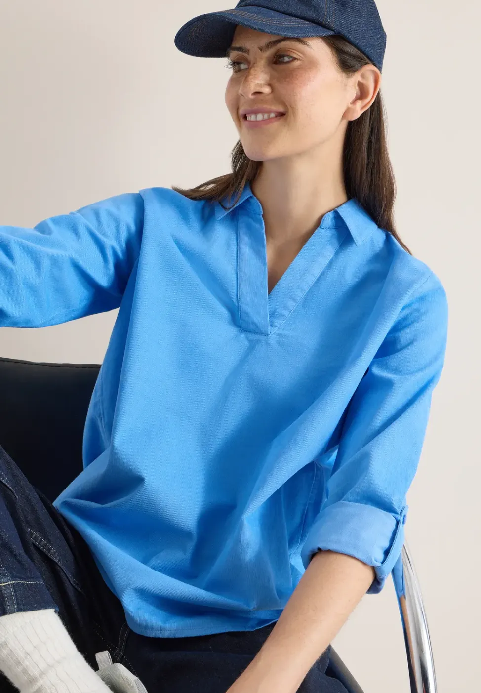 Blouse met omslag