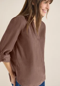 Blouse met omslag