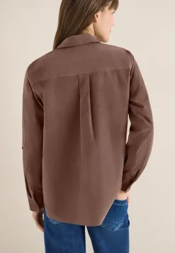 Blouse met omslag