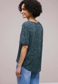 Blouse met omslag