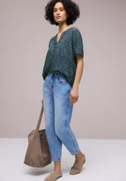 Blouse met omslag