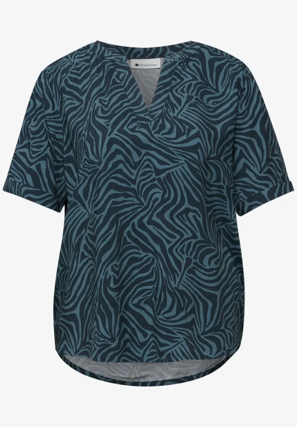 Blouse met omslag
