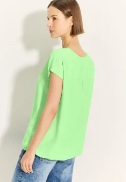 Blouse met plooien