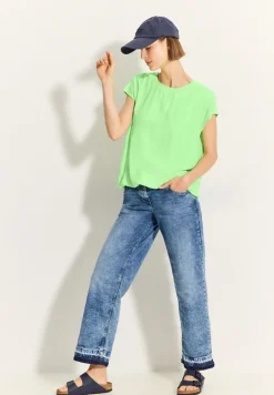 Blouse met plooien