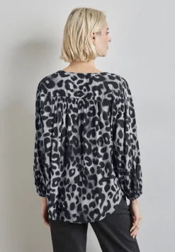 Blouse met plooien