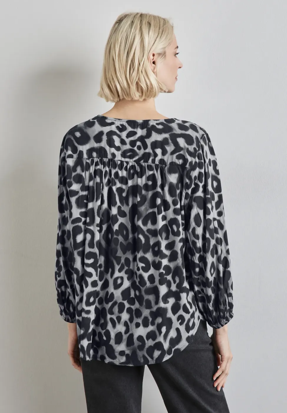 Blouse met plooien