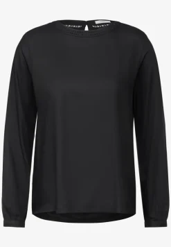 Blouse met ronde hals