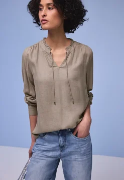 Blouse met ruches