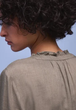 Blouse met ruches
