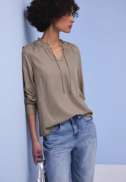 Blouse met ruches