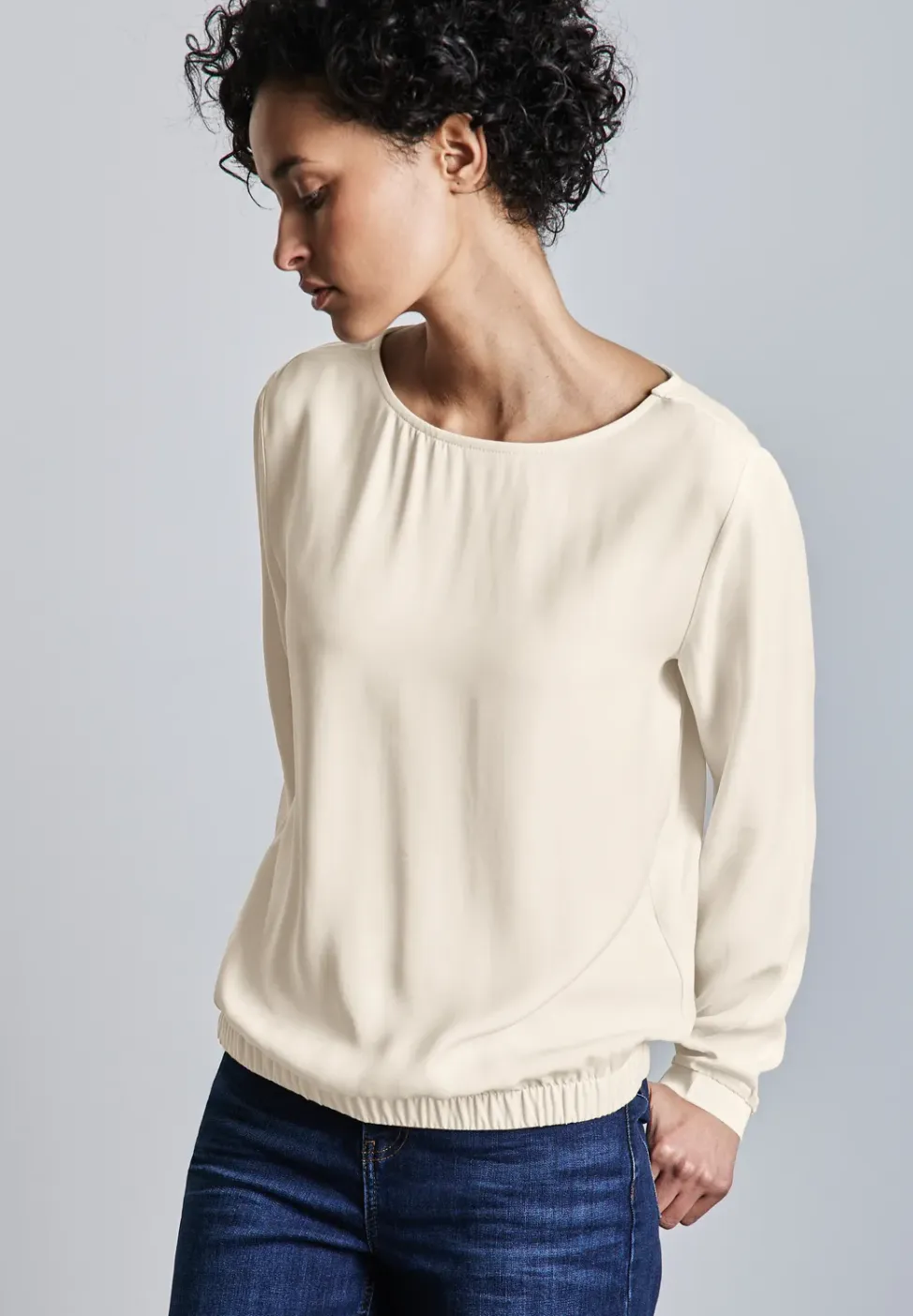Blouse met ruches