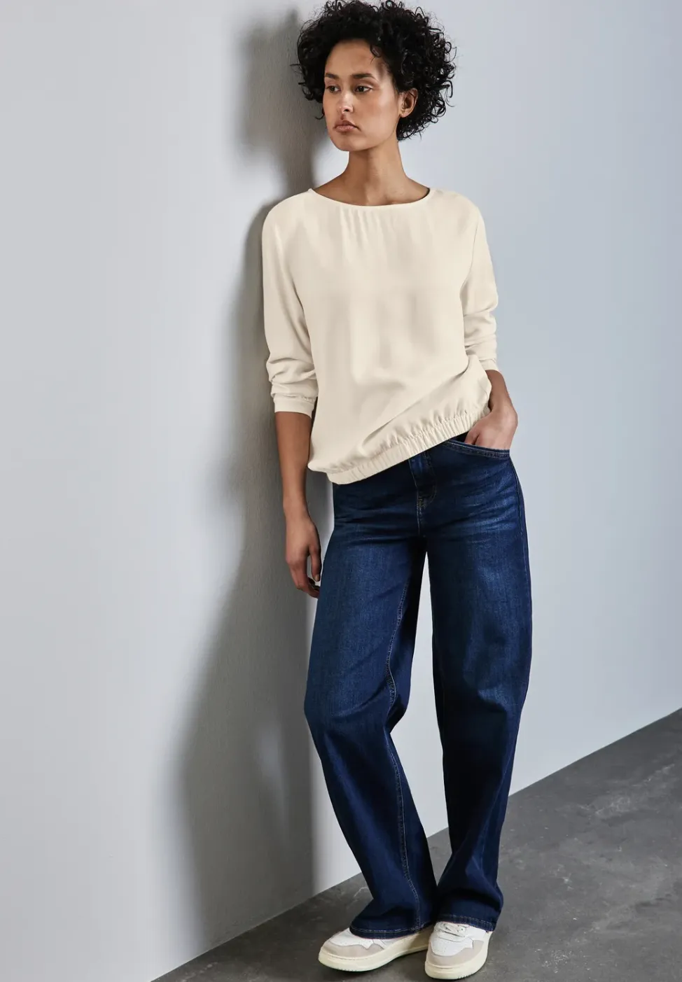 Blouse met ruches