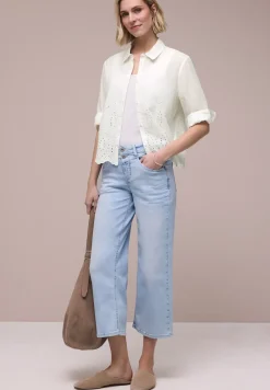 Blouse met shiffley details