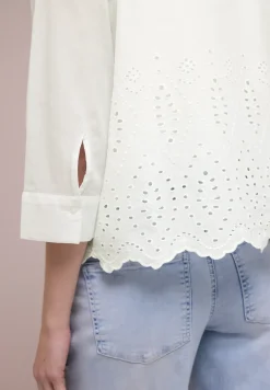Blouse met shiffley details