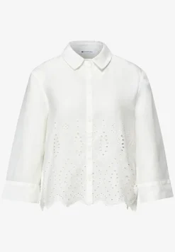 Blouse met shiffley details
