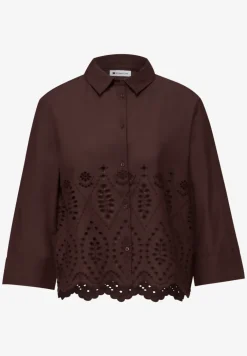 Blouse met shiffley details