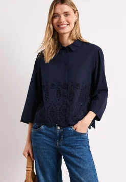 Blouse met shiffley details