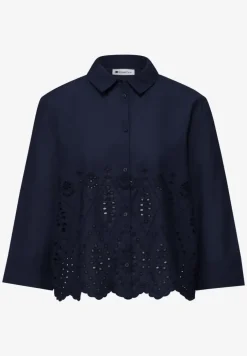 Blouse met shiffley details