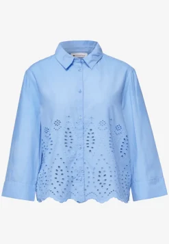Blouse met shiffley details