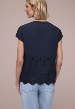 Blouse met Shiffley-patroon
