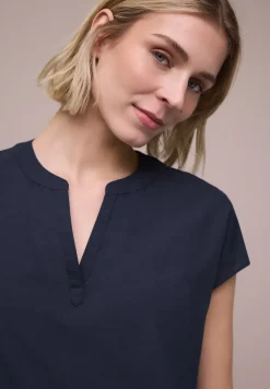 Blouse met Shiffley-patroon