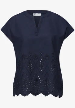 Blouse met Shiffley-patroon