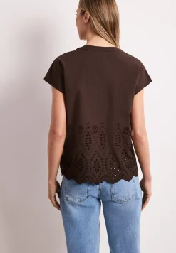 Blouse met Shiffley-patroon