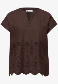 Blouse met Shiffley-patroon