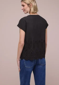 Blouse met Shiffley-patroon