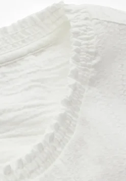 Blouse met smokdetail
