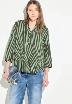 Blouse met strepen
