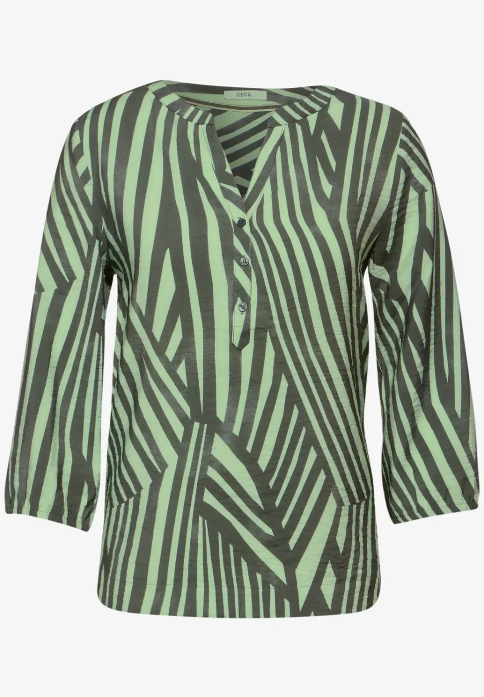 Blouse met strepen