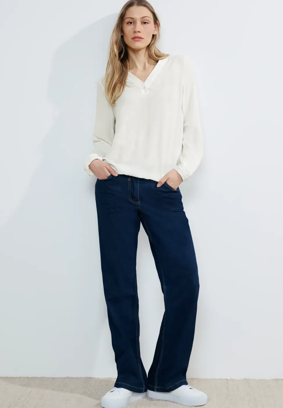 Blouse met structuur