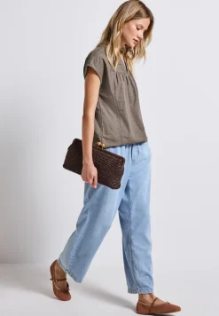 Blouse met tape details