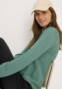 Blouse met trekkoord