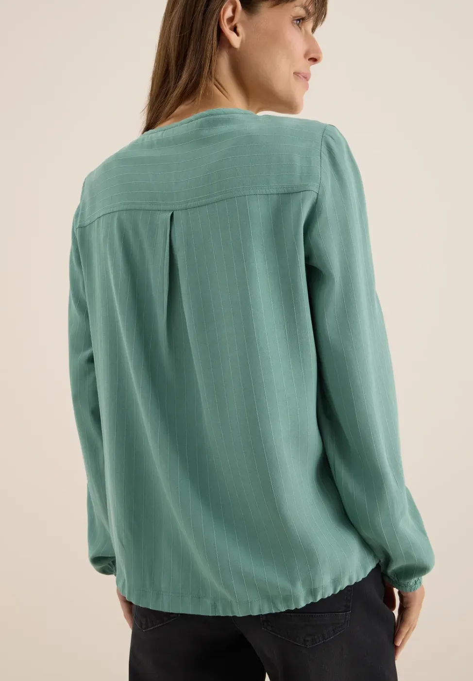 Blouse met trekkoord