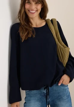 Blouse met trekkoord