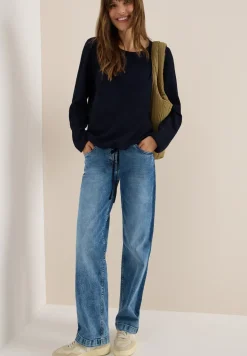 Blouse met trekkoord