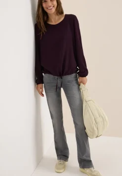 Blouse met trekkoord