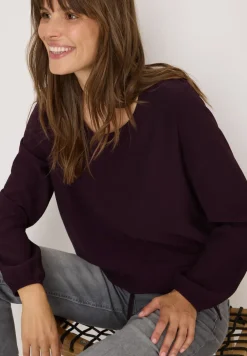 Blouse met trekkoord
