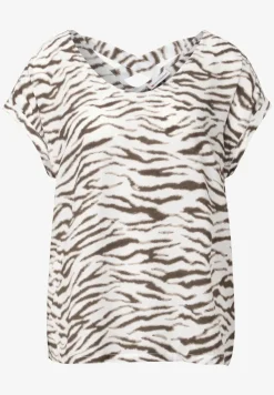 Blouse met uitsnijding aan de achterkant