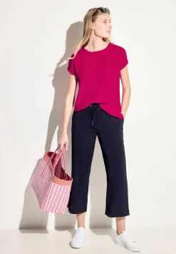 Blouseshirt met structuur