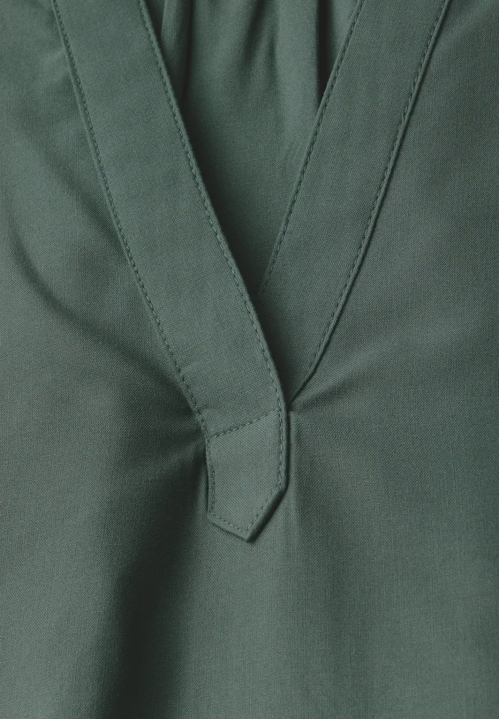 Blouseshirt in effen kleur