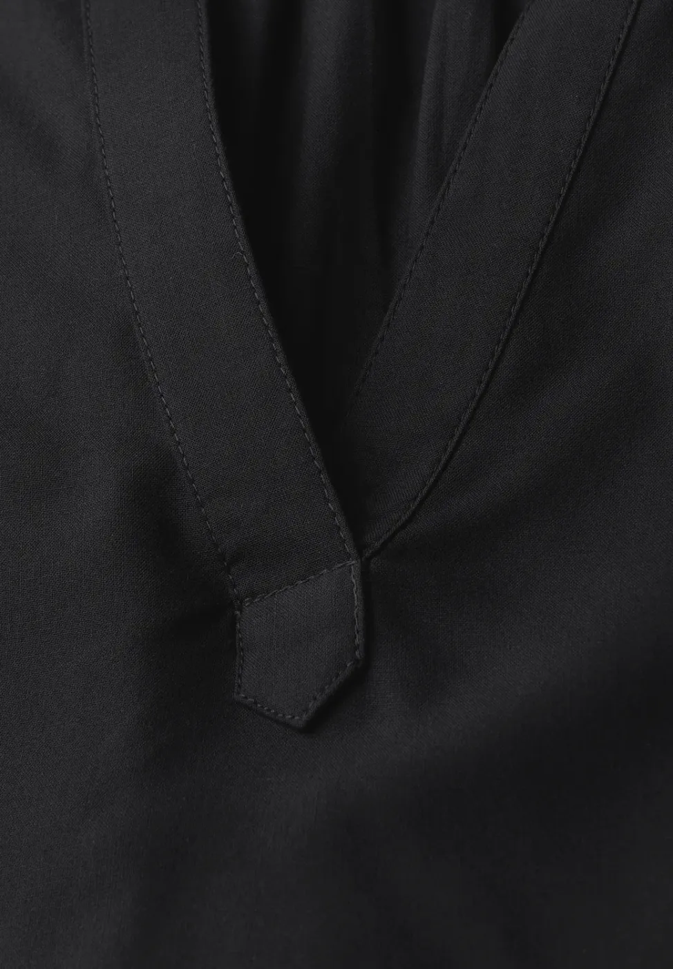 Blouseshirt in effen kleur